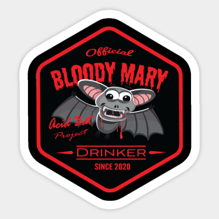 Bloody Mary Drinker Sticker